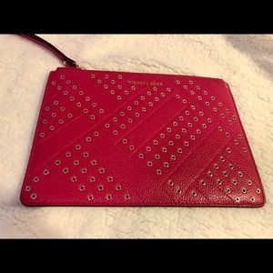 Pink Michael Kors wristlet